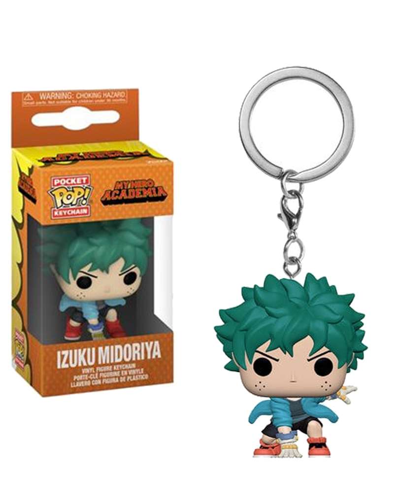 Funko Pop Keychain My Hero Academia " Deku with Gloves Keychain "