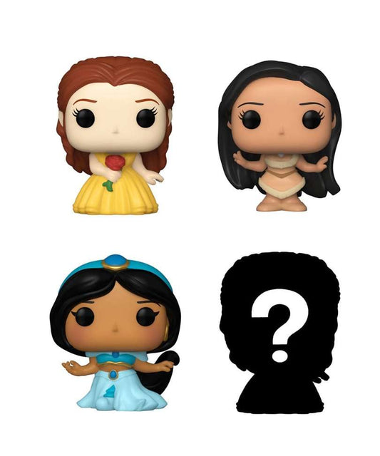 Funko Bitty Pop "Belle / Pocahontas / Jasmine / Mystery Bitty (4-Pack)"