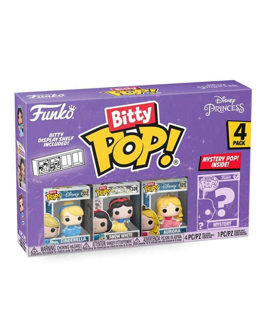 Funko Bitty Pop "Cinderella / Snow White / Aurora / Mystery Bitty (4-Pack)"