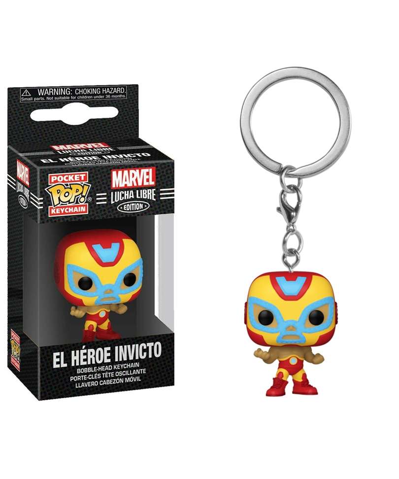 Funko Pop Keychain Marvel " El Heroe Invicto Keychain "