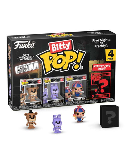 Funko Bitty Pop " Freddy / Bonnie / Balloon Boy / Mystery Bitty (4-Pack) "