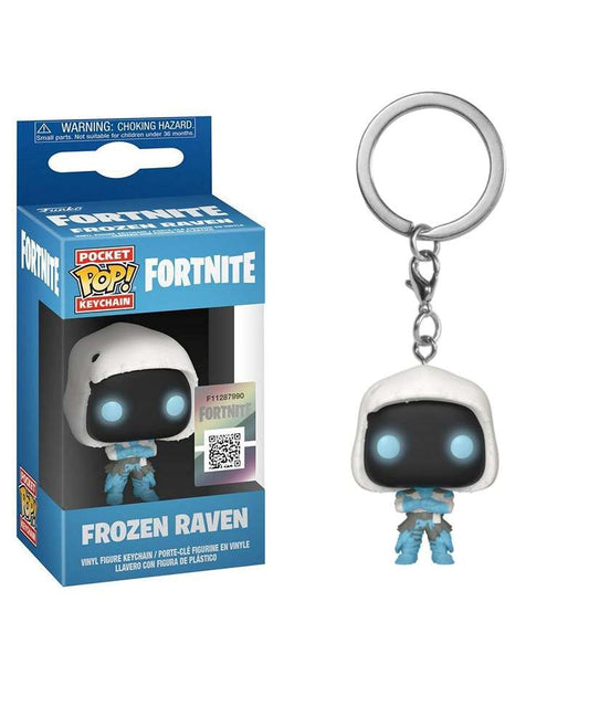 Funko Pop Keychain Fortnite " Frozen Raven Keychain "