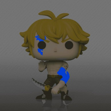 Funko Pop Anime -  The Seven Deadly Sins " Meliodas ( Chase ) GITD "