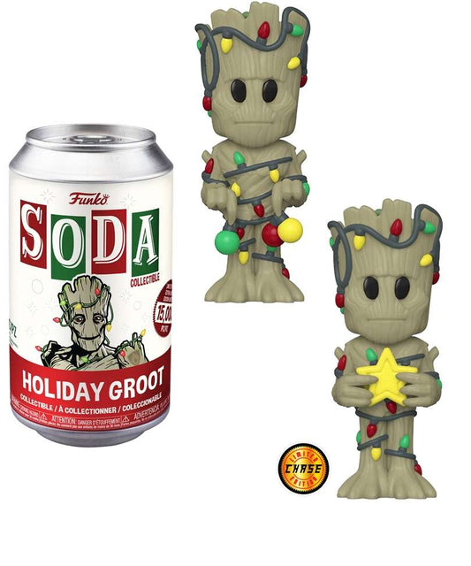 Funko Vinyl Soda Marvel "Holiday Groot" 