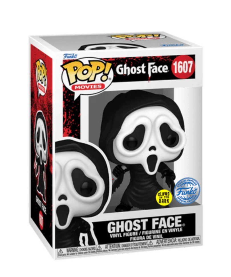 Funko Pop Film -  Scream " Ghost Face Glow In The Dark "