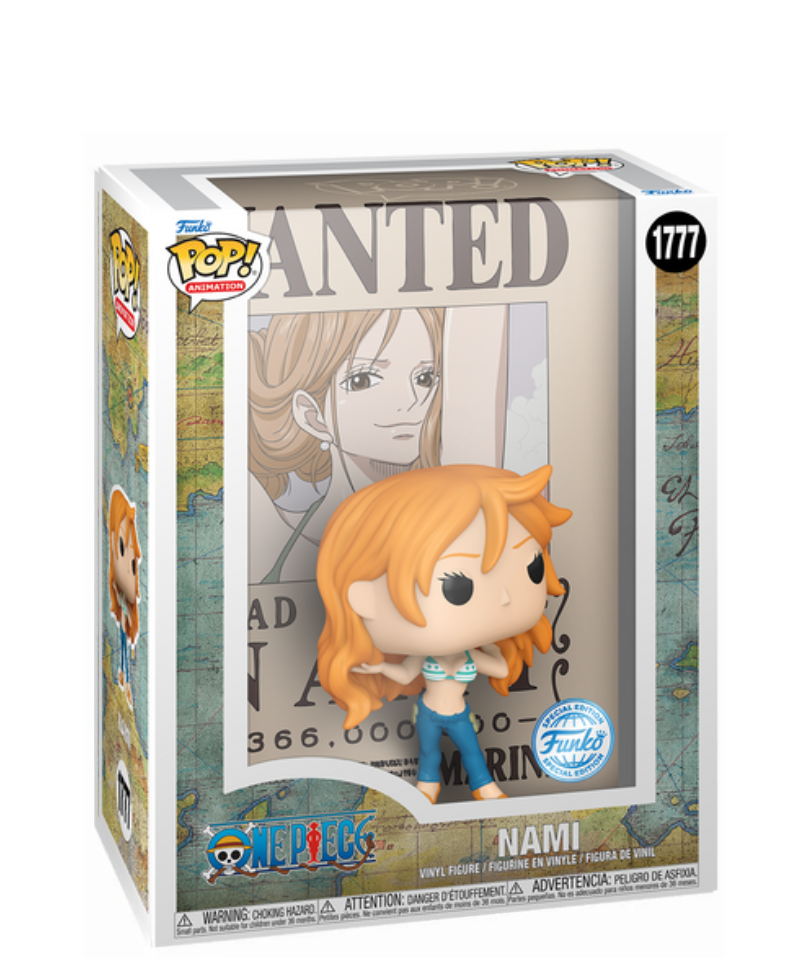 Funko Pop Fumetti One Piece " Nami " Wanted Poster