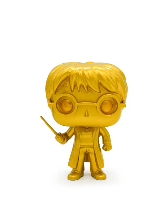 Funko Pop Harry Potter " GOLD Harry Potter " IT'SUGAR Exclusive