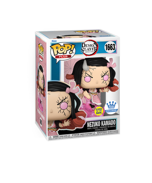 Funko Pop Anime - Demon Slayer " Nezuko Kamado GITD Funko Exclusive "