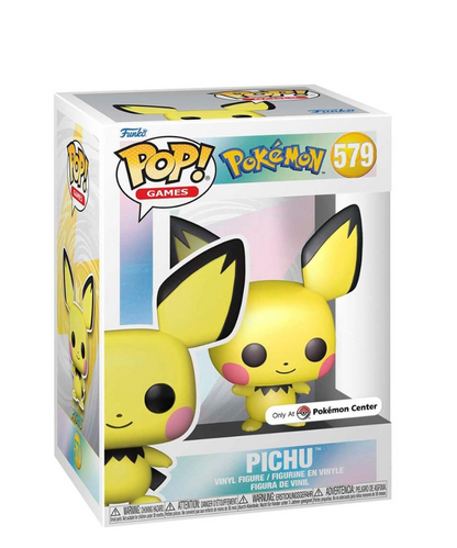 Funko Pop Pokèmon " Pichu " Pearlescent pokemon center Exclusive