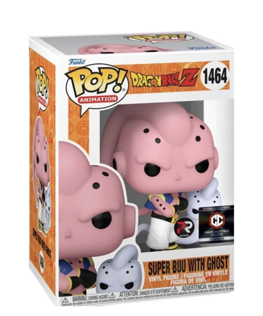 Funko Pop Fumetti Dragon Ball " Super Buu with Ghost " PR Chalice exclusive