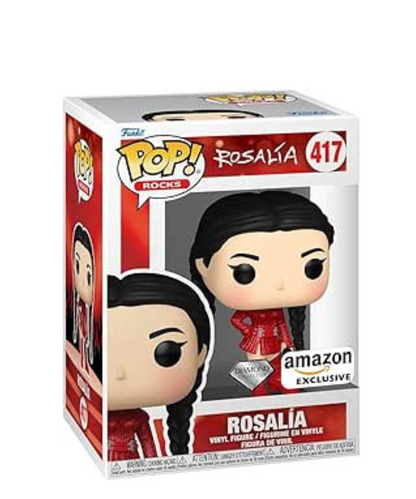 Funko Pop Music " Rosalía Diamond Glitter " Amazon Exclusive