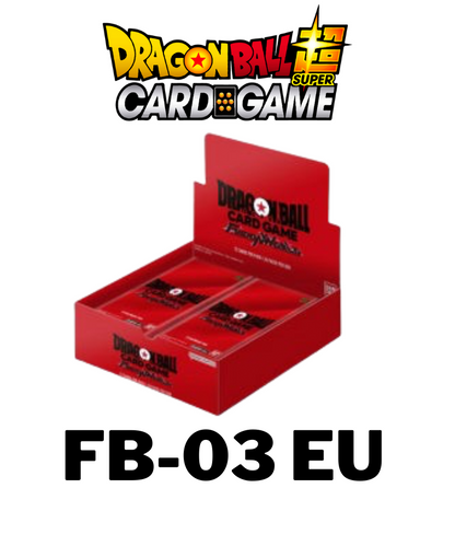 Card Game - Dragon Ball " Super Card Fusion World FB03 EU Box 24 Buste "