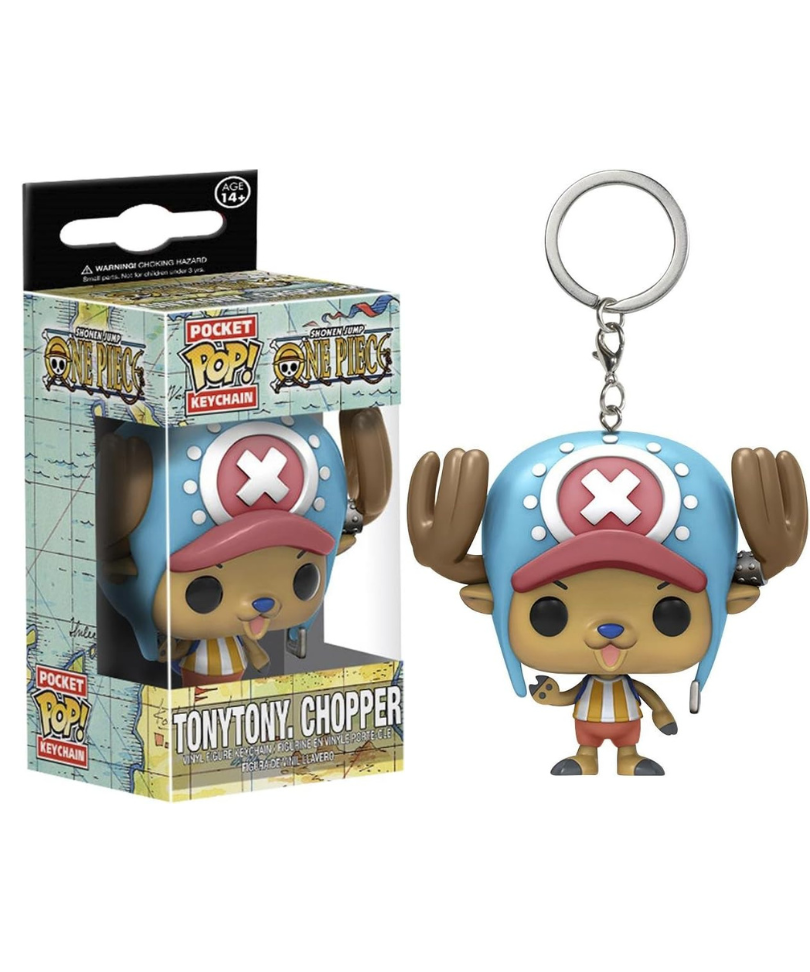 Funko Pop Keychain One Piece " Tony Tony Chopper Keychain "