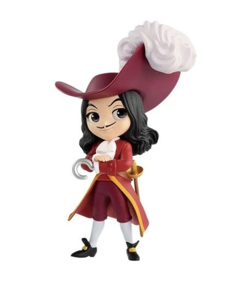 Q Posket Mini - Disney " Captain Hook (Mini Girls Villains) "