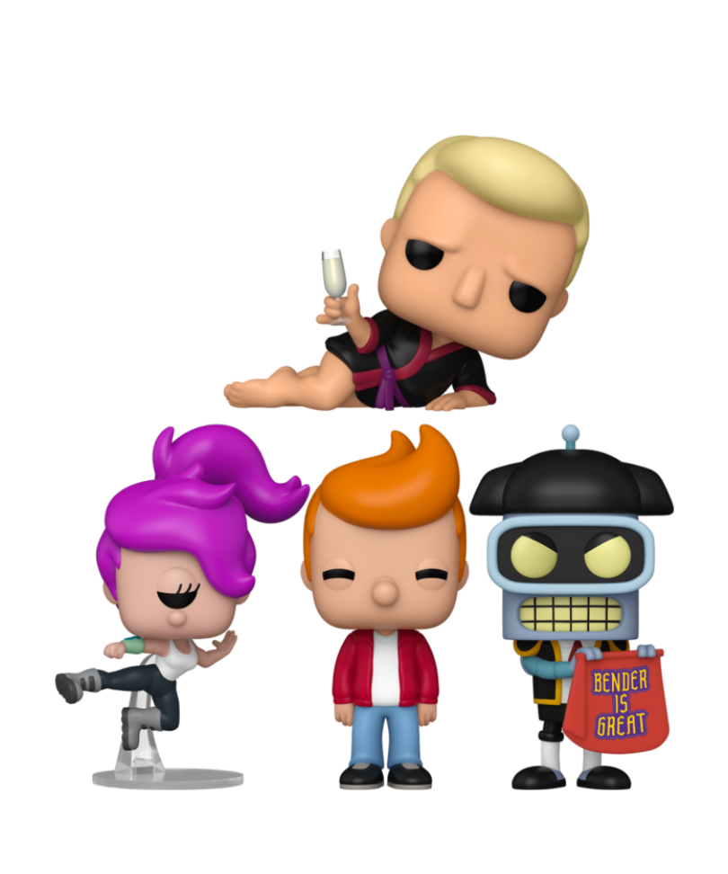 Funko Pop Anime - Futurama " Futurama Set 4 Pop "