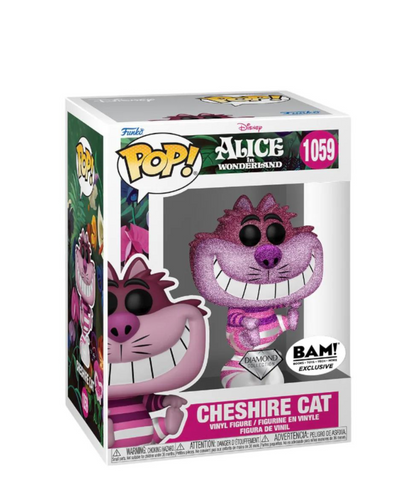 Funko Pop Disney " Cheshire Cat (Diamond Exclusive) " BAM! Exclusive