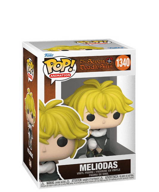 Funko Pop Anime -  The Seven Deadly Sins " Meliodas " Damaged Box