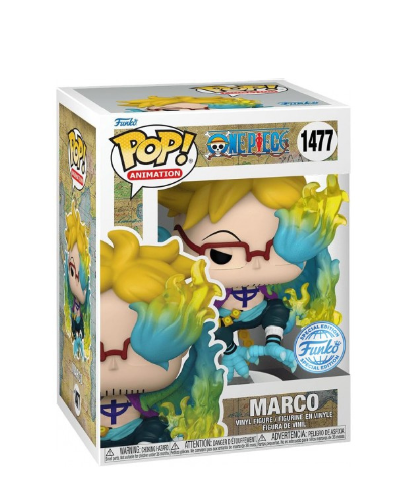 Funko Pop Fumetti One Piece " Marco " DAMAGED BOX