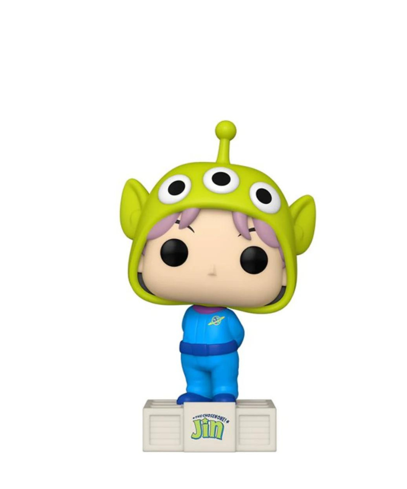 Funko Pop BTS " Jin as Little Green Men (Toy Story) "