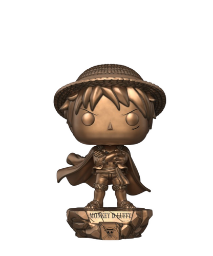 Funko Pop Plus - One Piece " Monkey D. Luffy Statue (Bronze) "