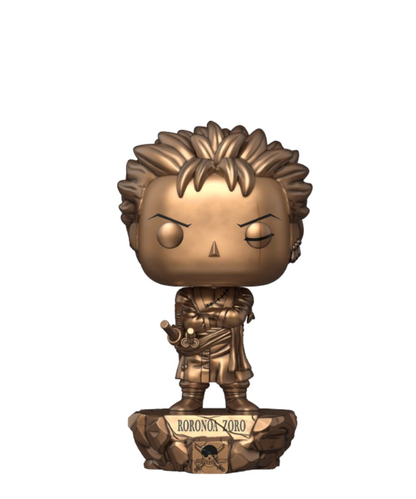 Funko Pop Plus - One Piece " Roronoa Zoro Statue (Bronze) "