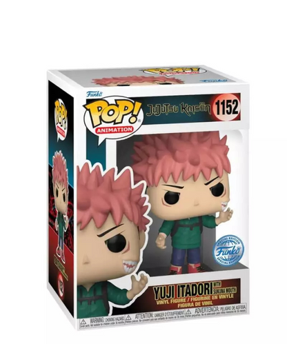 Funko Pop Jujutsu Kaisen " Yuji Itadori with Sukuna Mouth "