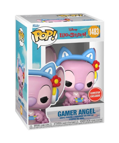 Funko Pop - Lilo & Stitch " Gamer Angel Gamestop Exclusive "