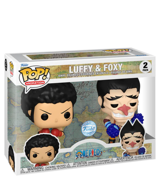 Funko Pop Fumetti One Piece " Luffy & Foxy "