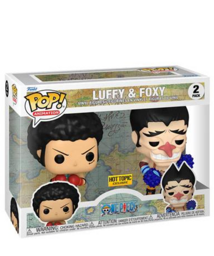 Funko Pop Fumetti One Piece " Luffy & Foxy " Hot Topic