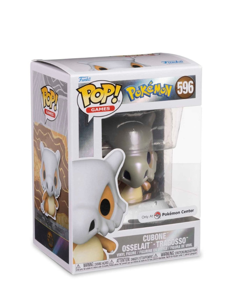 Funko Pop Pokèmon " Cubone " Pearlescent pokemon center Exclusive