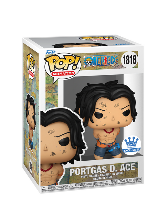 Funko Pop Anime - One Piece " Portgas D. Ace " Funko Exclusive