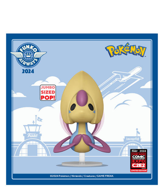 Funko Pop Pokemon "  Cresselia 10-inch (2024 C2E2 Shared Exclusive) "