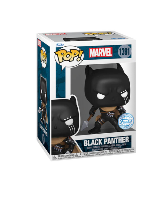 Funko Pop Marvel  " Black Panther (With Spear) "