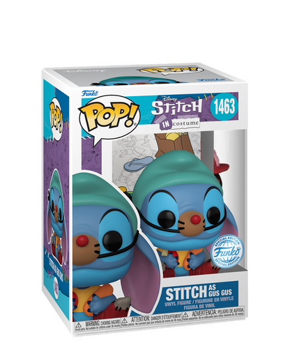 Funko Pop Disney - Stitch In Costume " Stitch as Gus Gus "