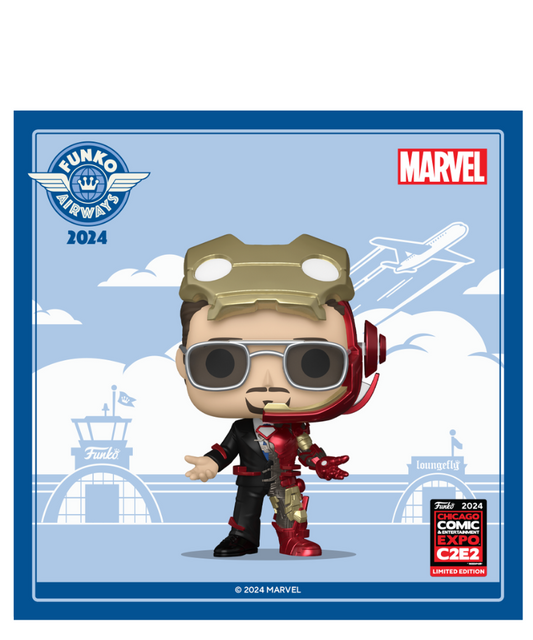 Funko Pop Marvel " Tony Stark (Summoning Suit) (2024 C2E2 Shared Exclusive) "