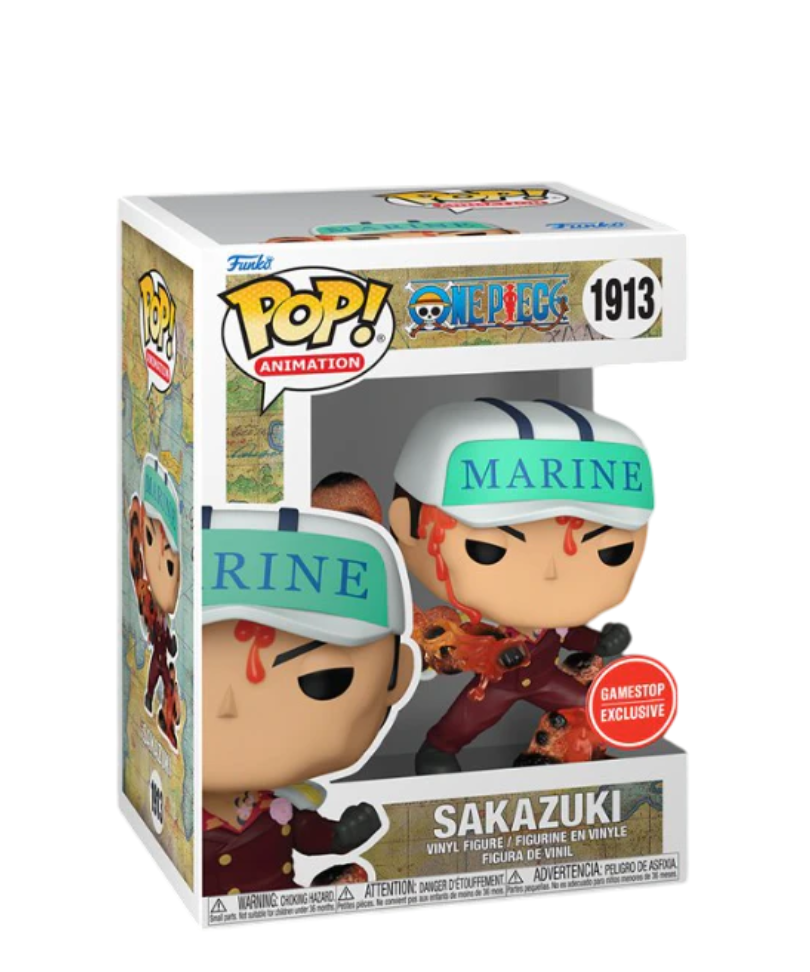 Funko Pop Fumetti One Piece " Sakazuki " GameStop Exclusive