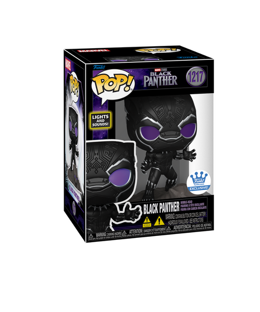 Funko Pop Marvel " Black Panther (Lights and Sounds) "