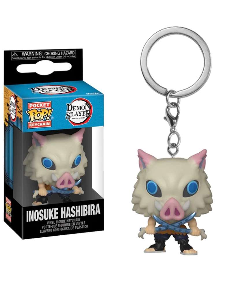 Funko Pop Keychain Demon Slayer " Inosuke Hashibira Keychain "