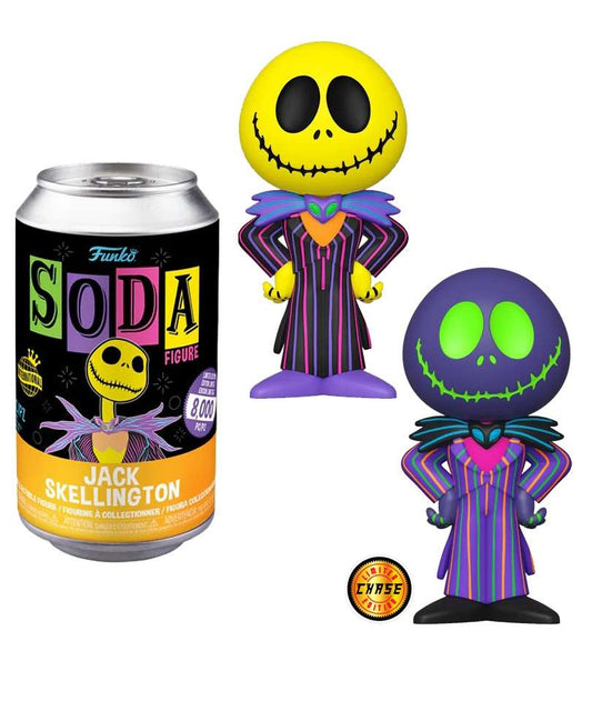 Funko Vinyl Soda Disney " Jack Skellington Blacklight "