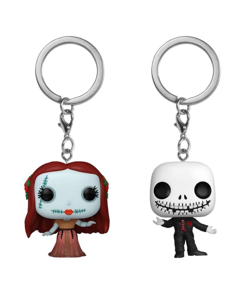 Funko Pop Keychain Disney " Jack Skellington & Sally (2-Pack) Keychain "