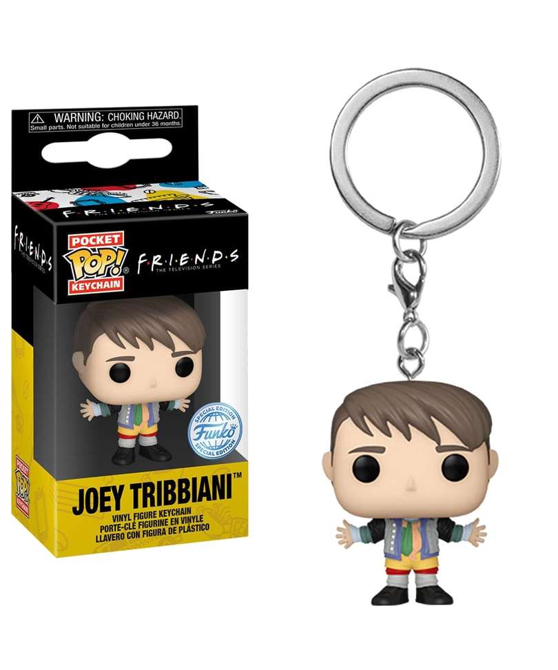 Funko Pop Keychain Friends " Joey Tribbiani Keychain "