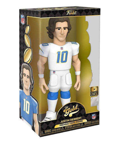 Funko Vinyl Gold - Sports NFL " Justin Herbert (12 inches) Chase Limited Edition "