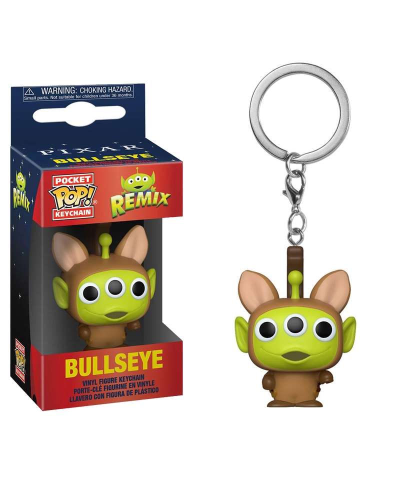 Funko Pop Keychain Disney " Bullseye (Alien Remix) Keychain "