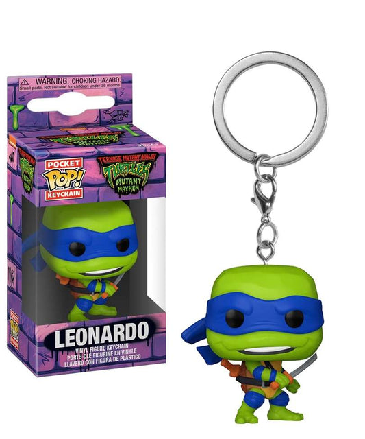 Funko Pop Keychain Ninja Turtles " Leonardo Keychain "