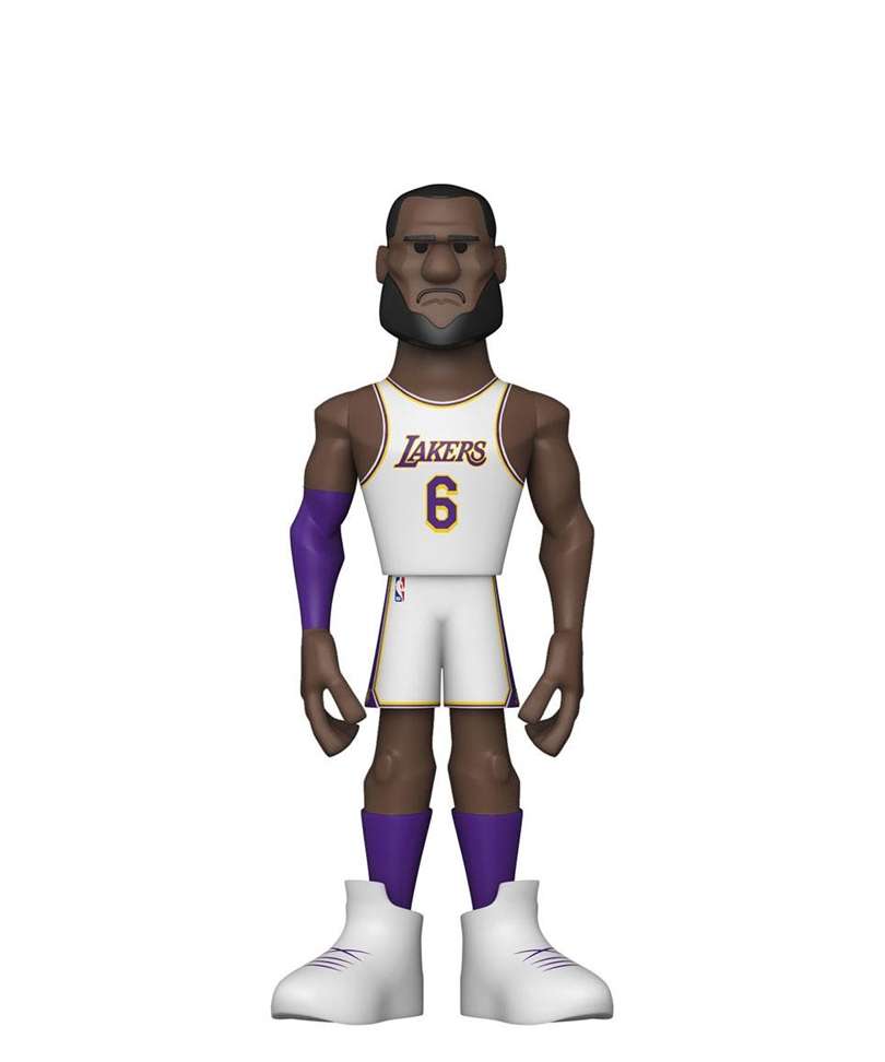 Funko Vinyl Gold - Sports NBA " Lebron James (White) Chase "