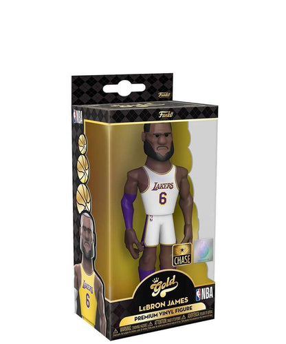 Funko Vinyl Gold - Sports NBA " Lebron James (White) Chase "