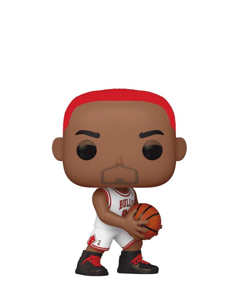 Funko Pop NBA " Dennis Rodman (Red Hair) + Protector Case Premium Funko "