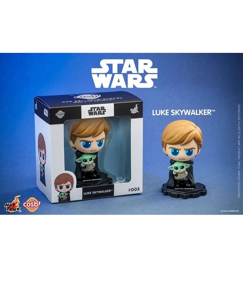 Cosbi Mini - Star Wars "Luke Skywalker Grogu" 