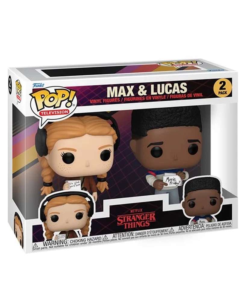 Funko Pop Film - Stranger Things " Max & Lucas 2 Pack "