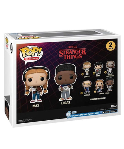 Funko Pop Film - Stranger Things " Max & Lucas 2 Pack "